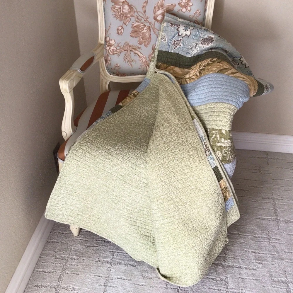 New set of Queen Quilt and two standard pillow shams cases